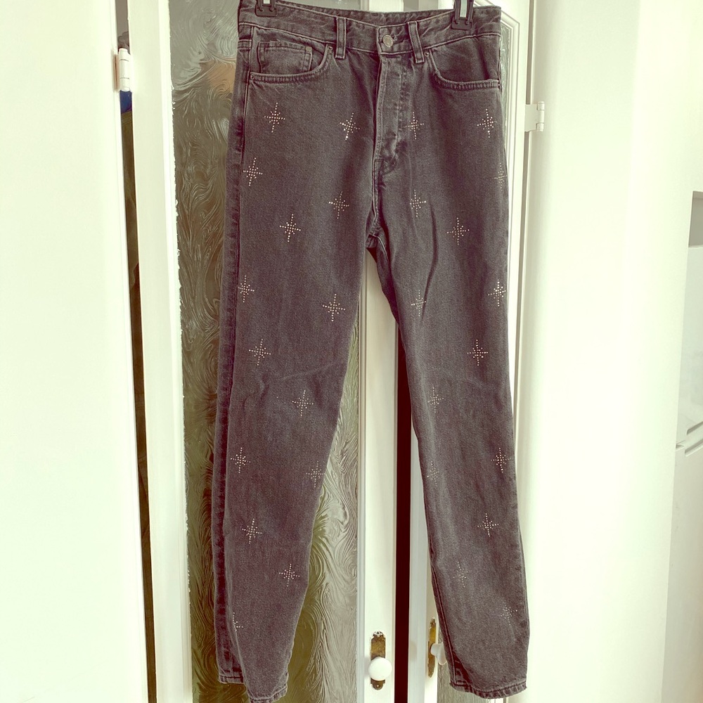 H&M embellished jeans